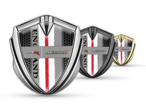 McLaren Emblema Guardabarros Insignia Experto Concepto Robusto
